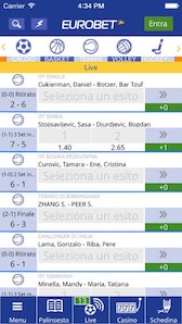 eurobet app screenshot