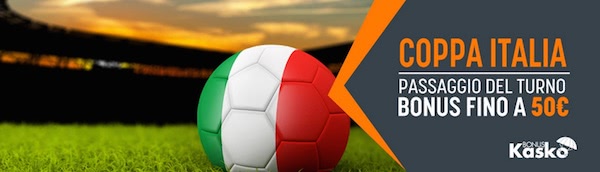 Rimborso Snai per gli ottavi di Coppa Italia 2017