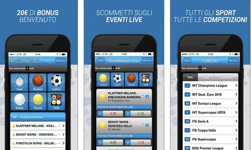 sisal app mobile screen