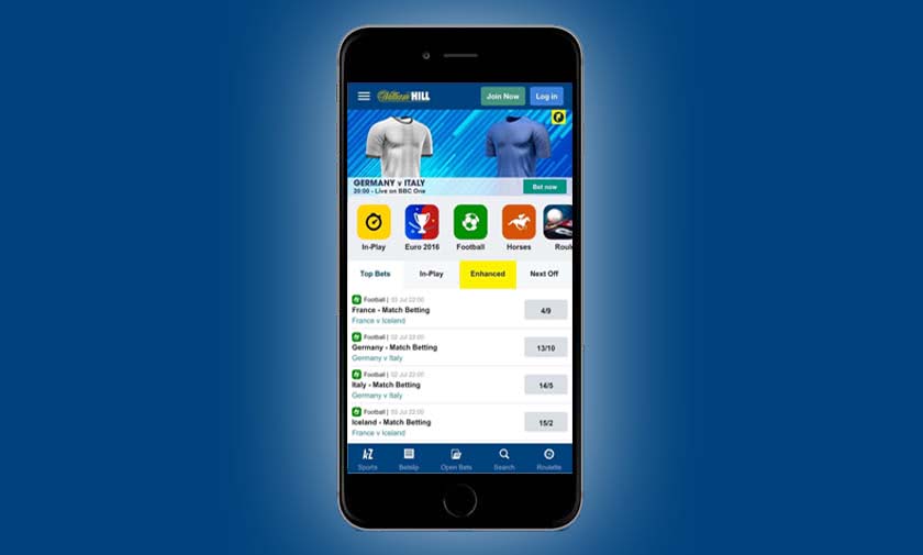 app mobile william hill screenshot