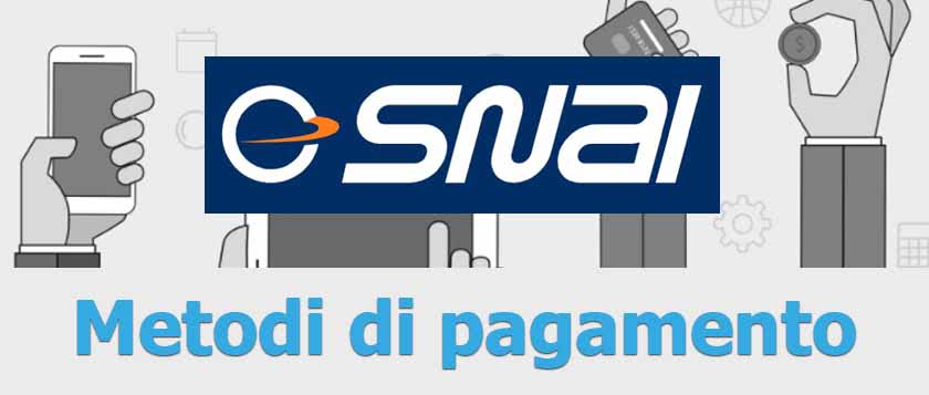 snai metodi di pagamento