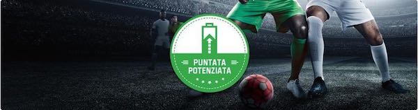 Banner della Promo Unibet Puntata Potenziata