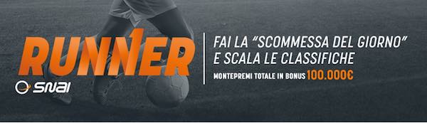 Immagine della promo Snai Runner 2018