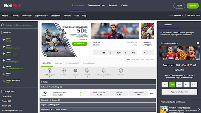 netbet homepage