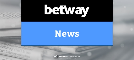 Offerta BetWay per le scommesse in multipla sullo sport 16/03/2021