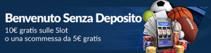 zonagioco bonus senza deposito