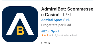 app admiralbet ios